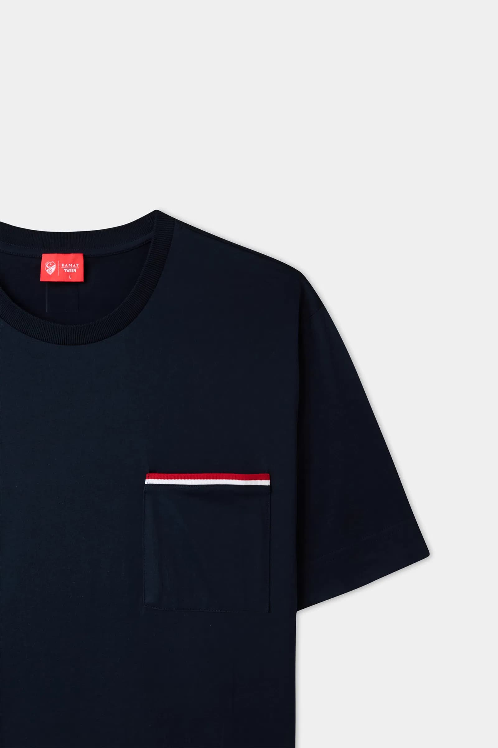 Tween Slim Fit Lacivert T-shirt görsel 6