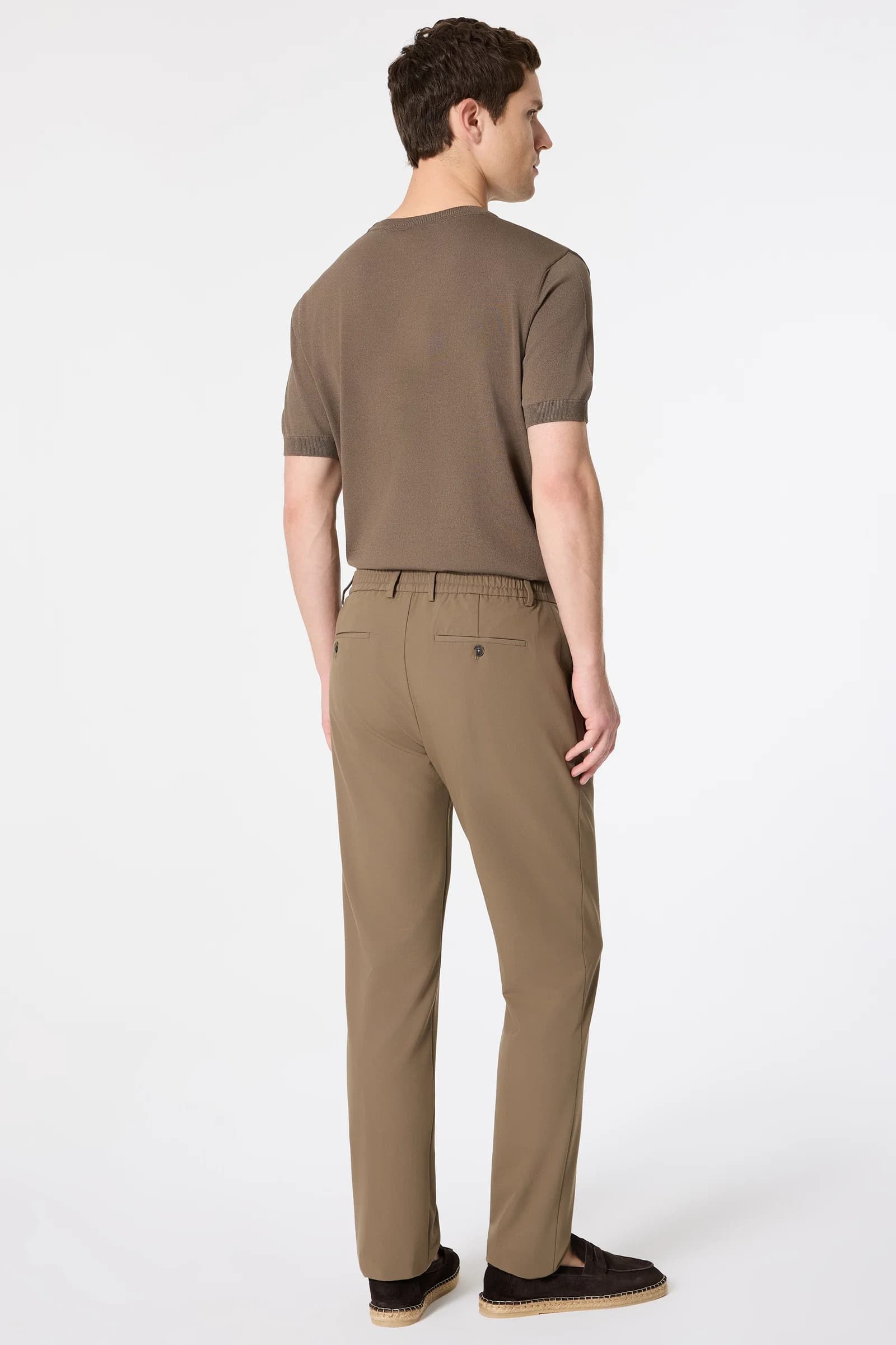 Tween Relaxed Fit (pilesiz) Vizon Kumaş Pantolon görsel 5