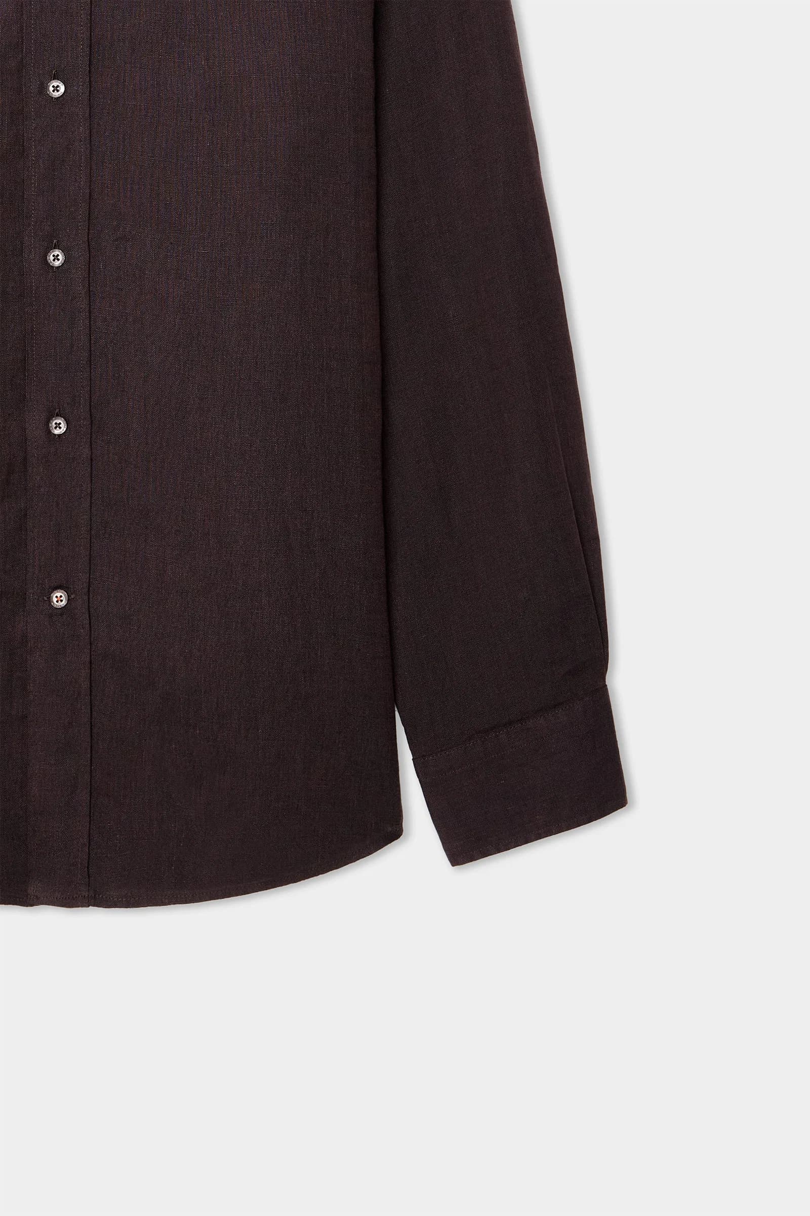 Damat Comfort Kahverengi Armürlü Gömlek görsel 6