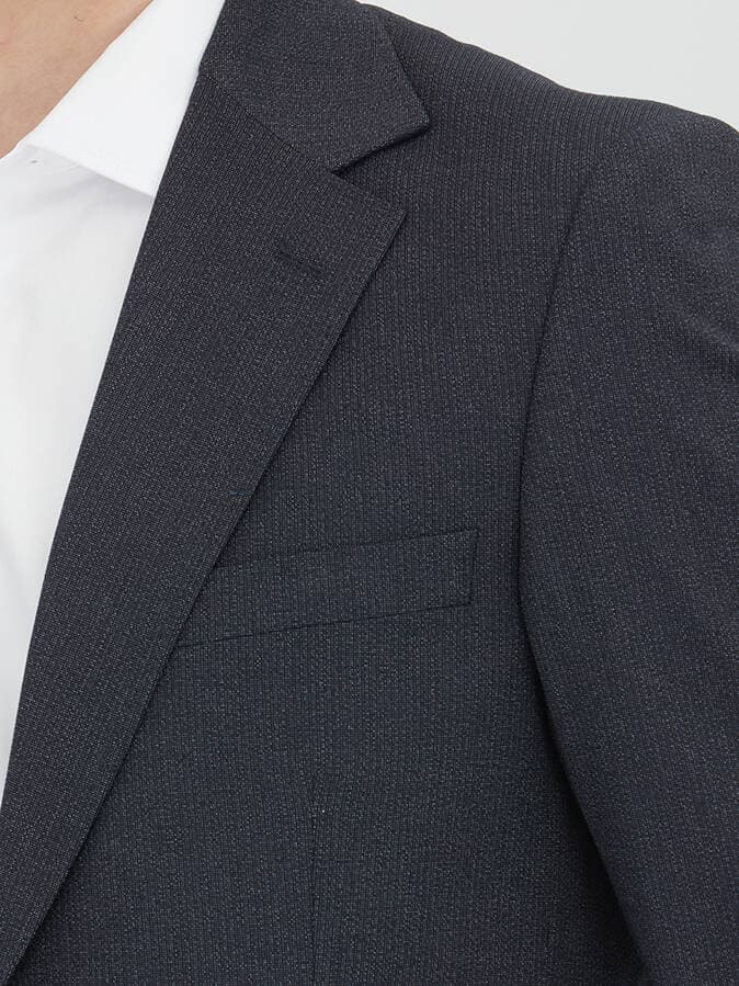 Lacivert Mikro Modern Fit Takım Elbise görsel 3