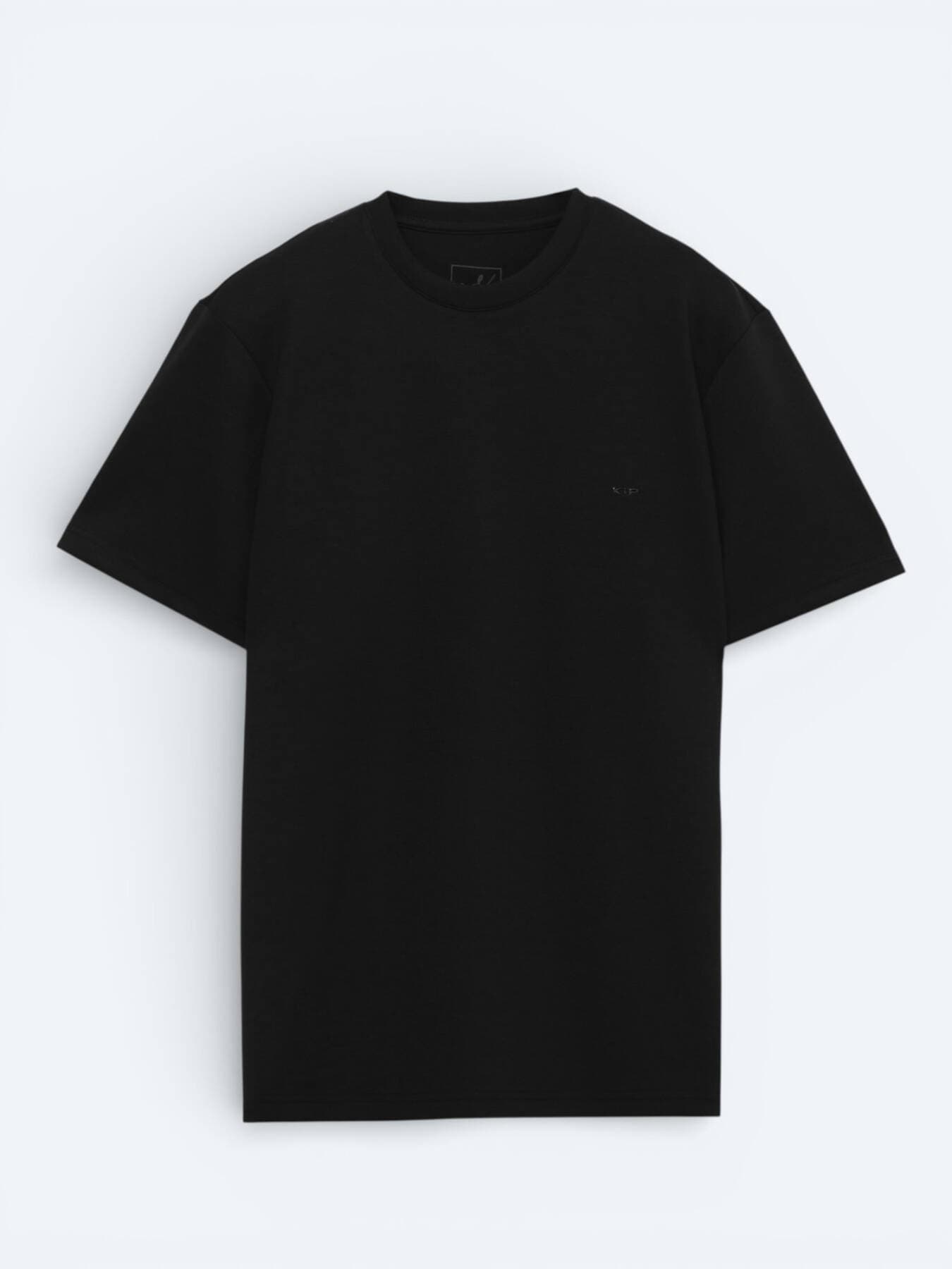 Siyah Düz T-shirt görsel 5